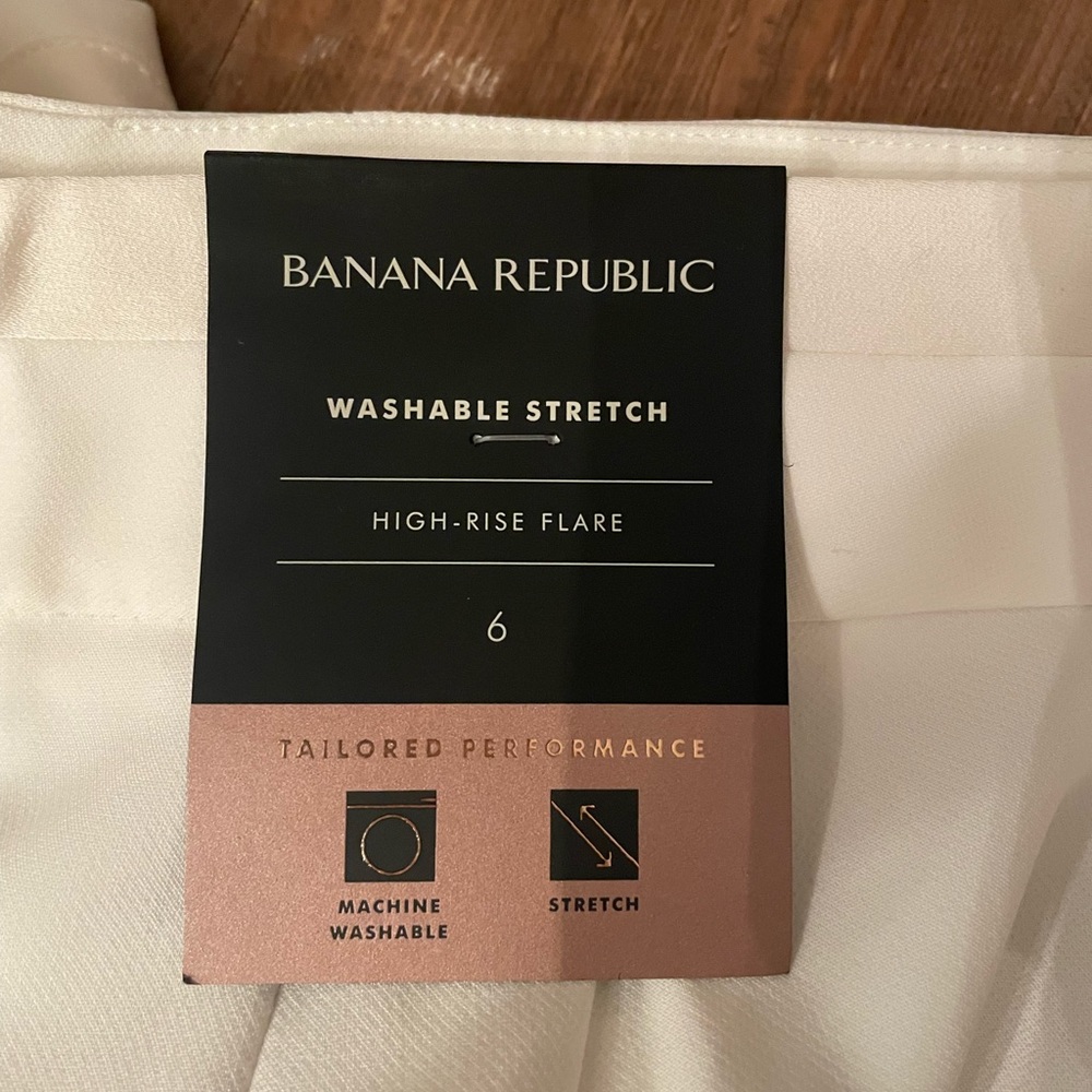 NWT Banana Republic High-rise Flare Pant